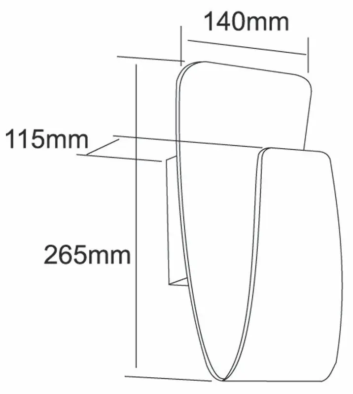 LED-Wandlampe Canopus Extraordinary Dim to Warm silber
