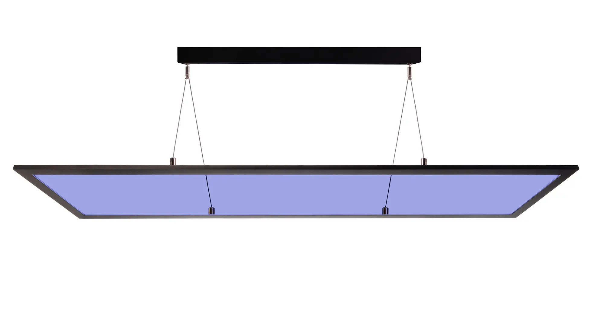 LED-Pendelleuchte Event-Panel RGBWW 63W in schwarz