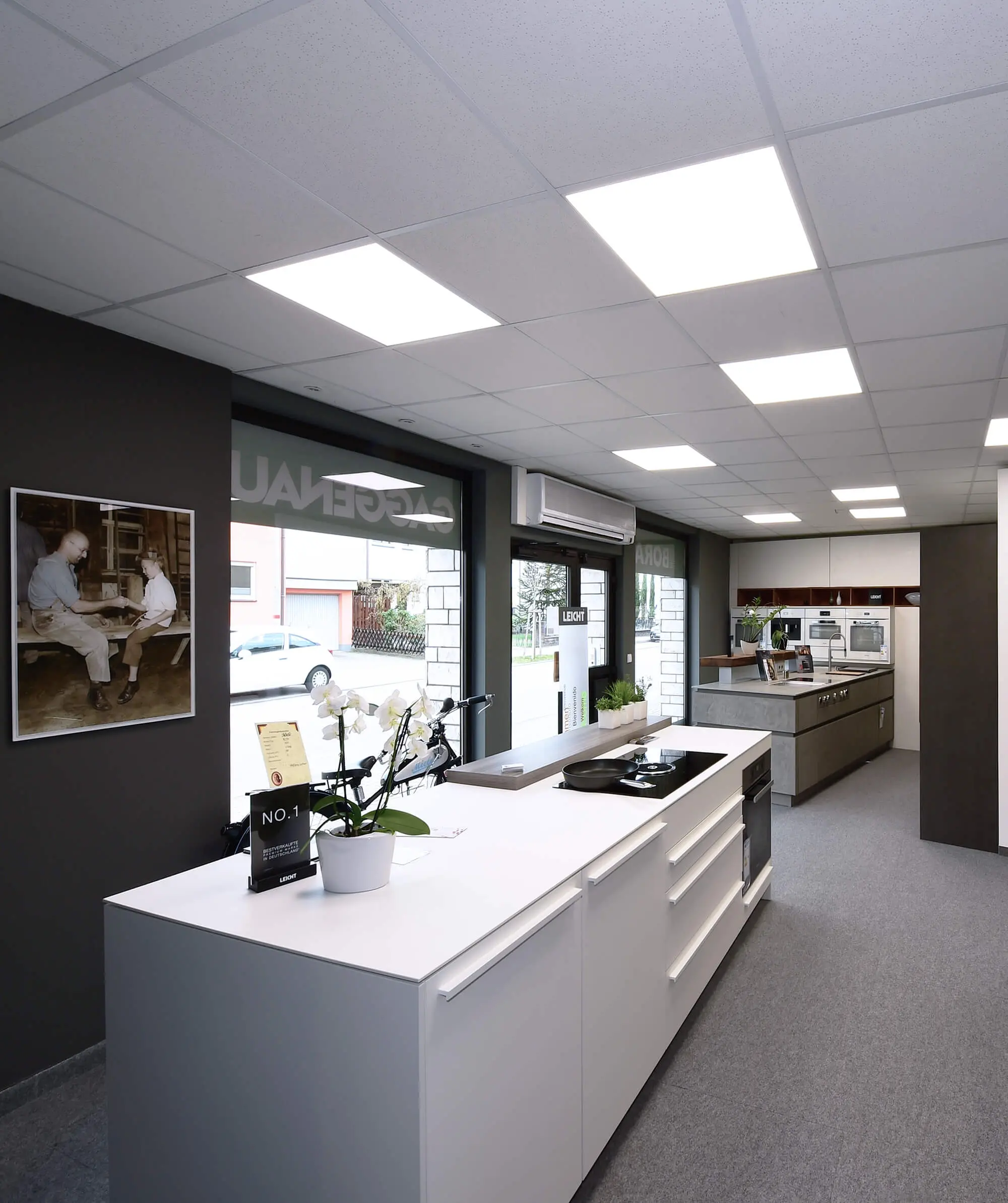 LED-Panel Standard Office weiß 36W, 4000K, 4200lm, 62x62cm