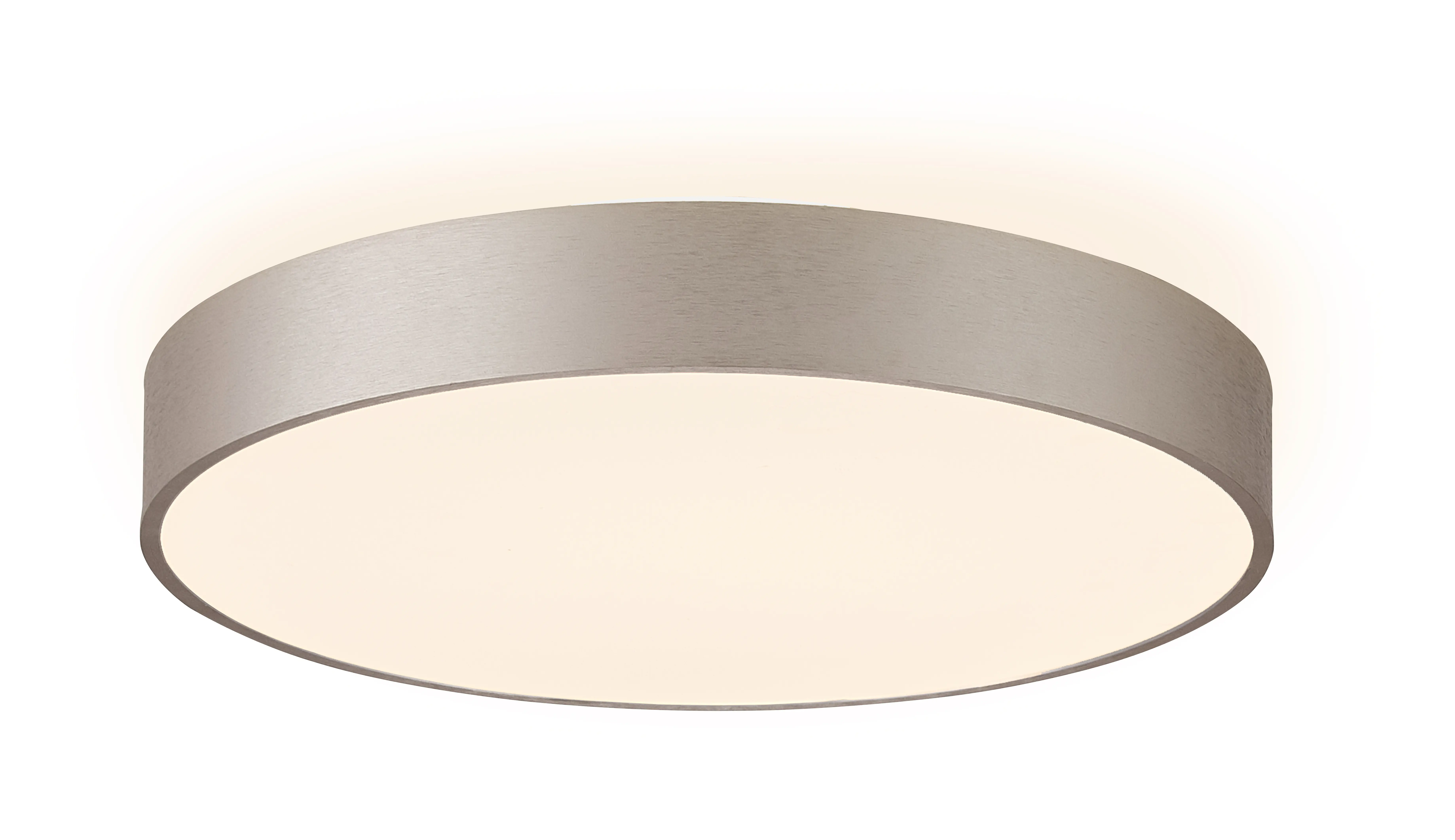 LED-Deckenleuchte Menkar 3000/4000K in silber, Ø 60cm